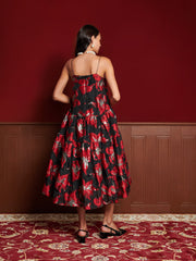 Budapest Jacquard Cami Dress