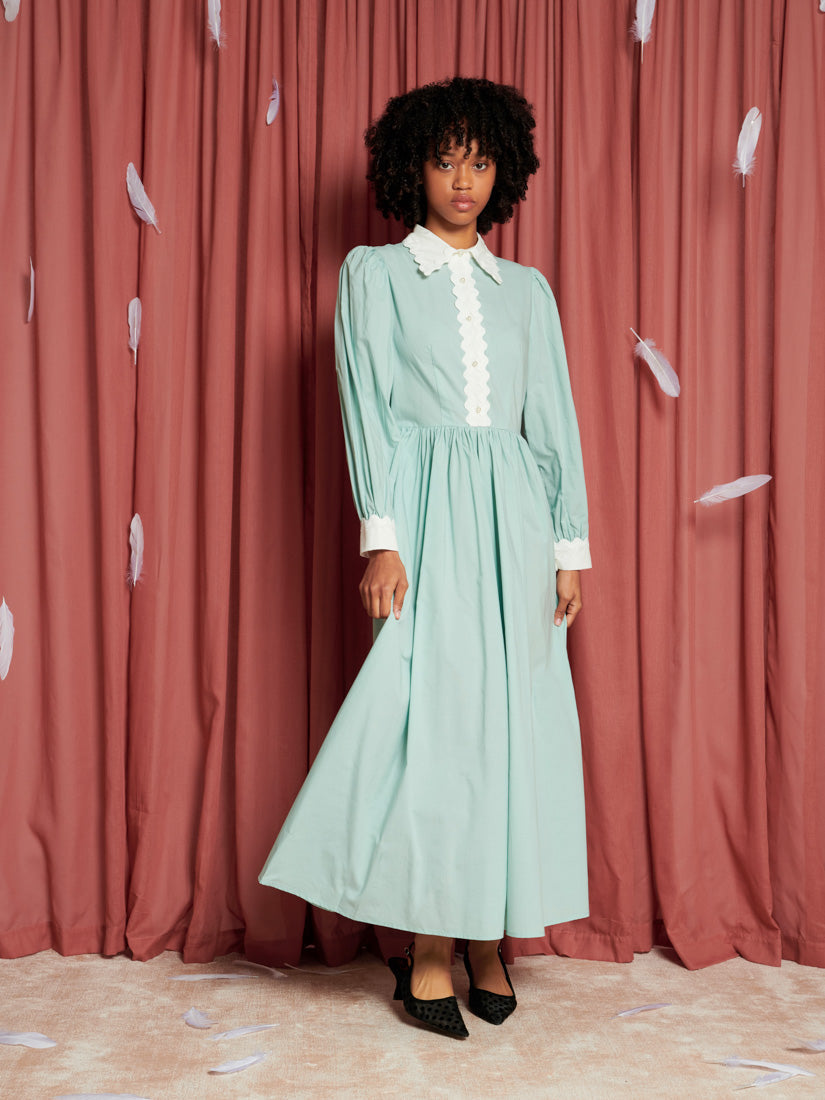Passerine Ric Rac Midi Dress