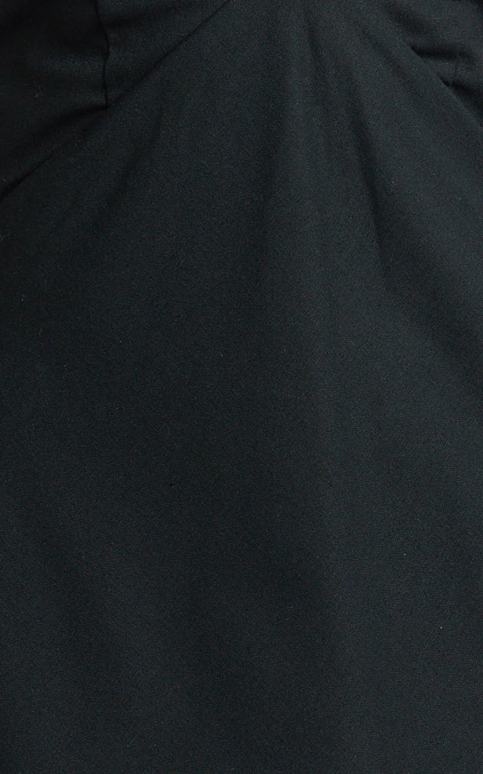 Hinata Maxi Dress - Linen Blend Slip Dress in Black