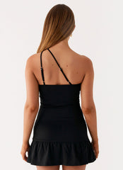Ebonique Mini Dress - Black