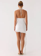 Keep A Beat Mini Dress - Ivory